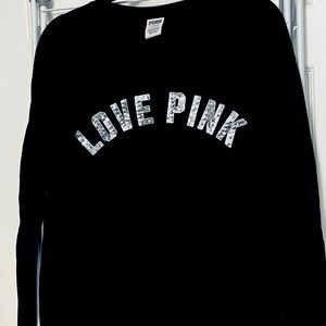 Victoria Secret long sleeve bling tee